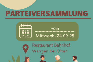 Bericht Parteiversammlung